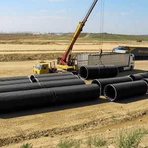 Krah pipes handling and transportation 
