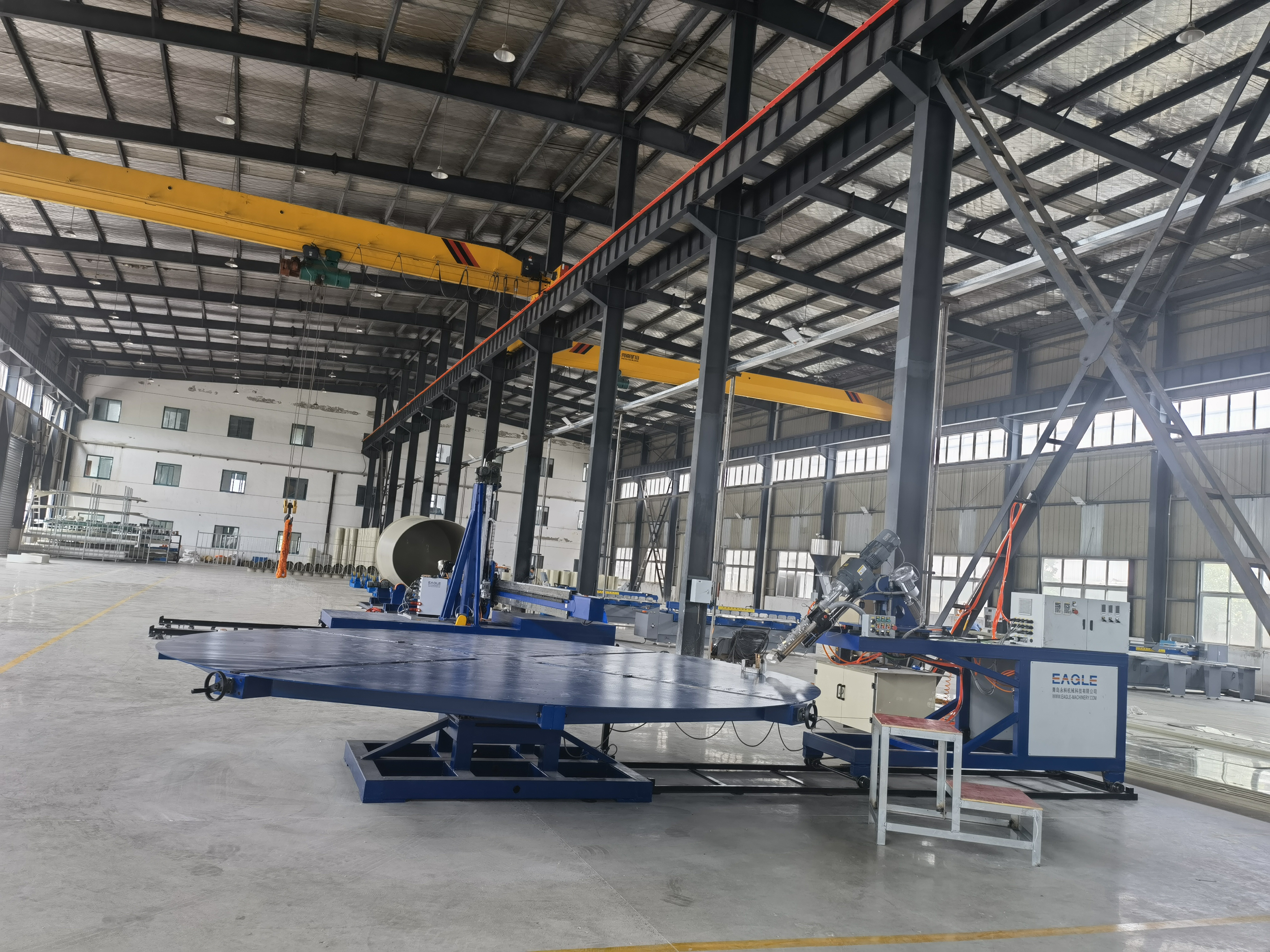 DN4500 HDPE Spiral Tank Machine 