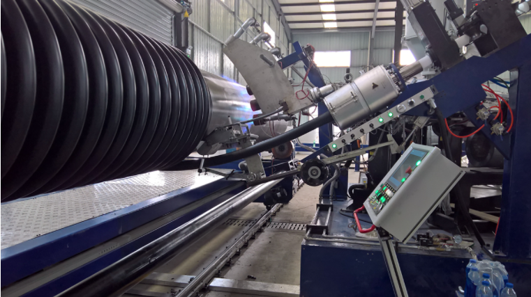 DN4000 HDPE Spiral Pipe Production Line 