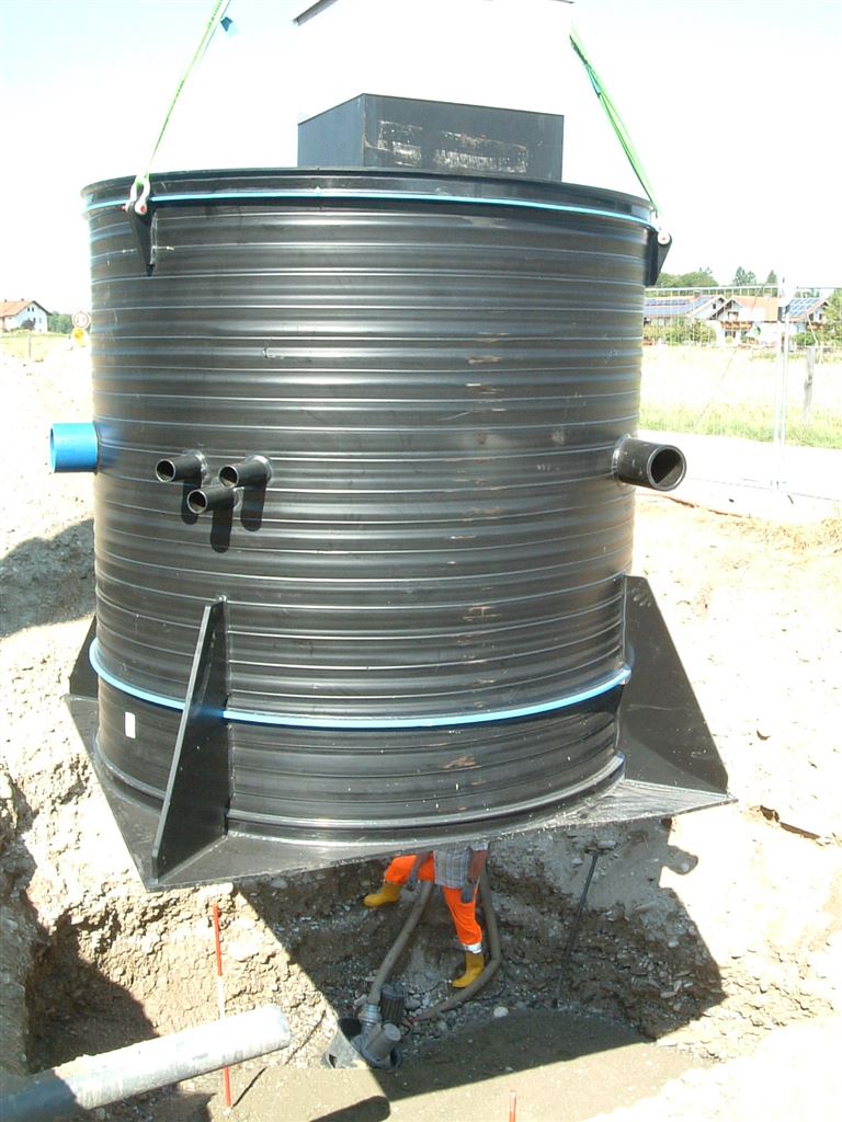 HDPE spiral tank