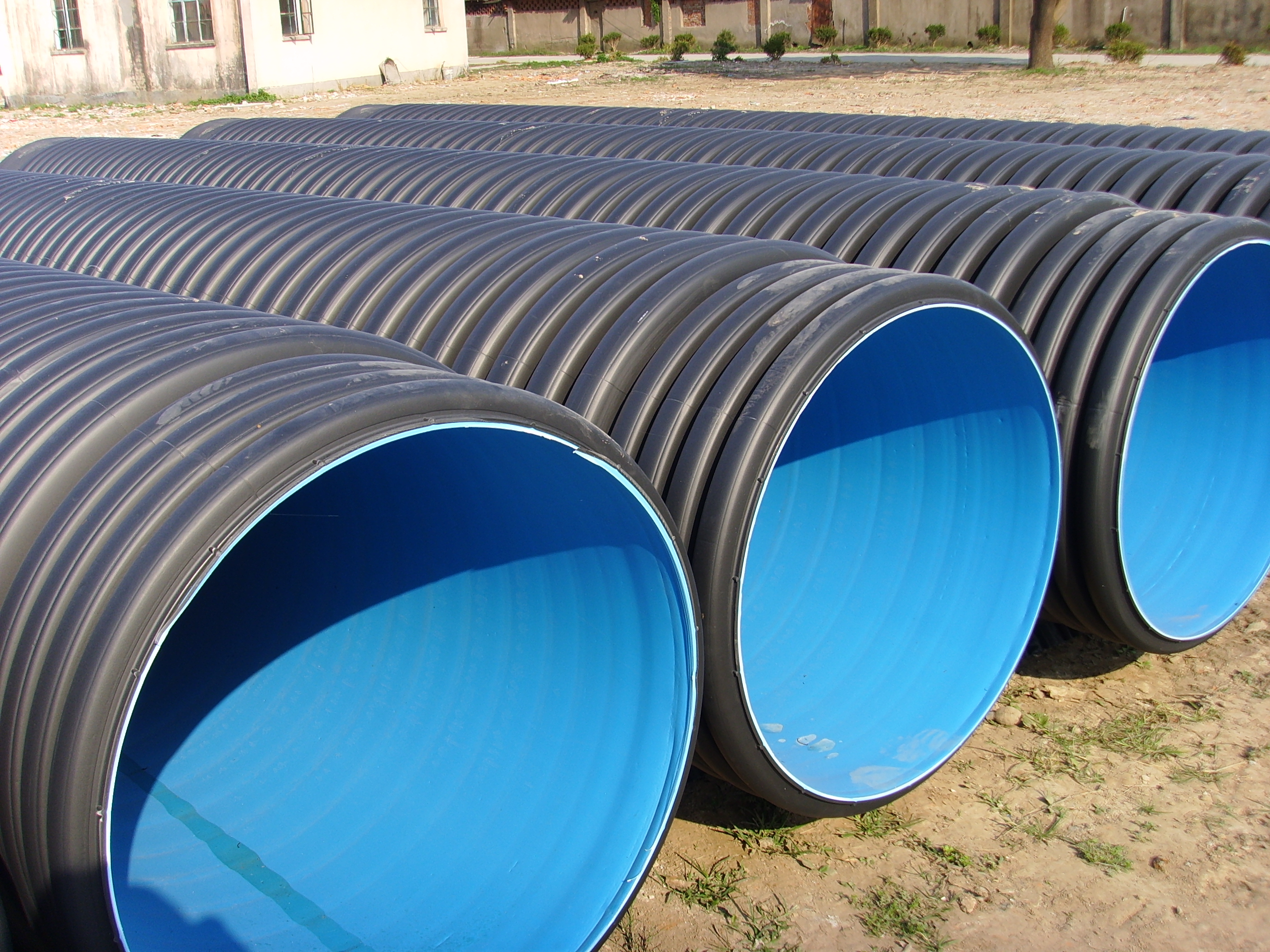 hdpe-double-walled-corrugated-pipes-machine-buy-pipe-corrugators